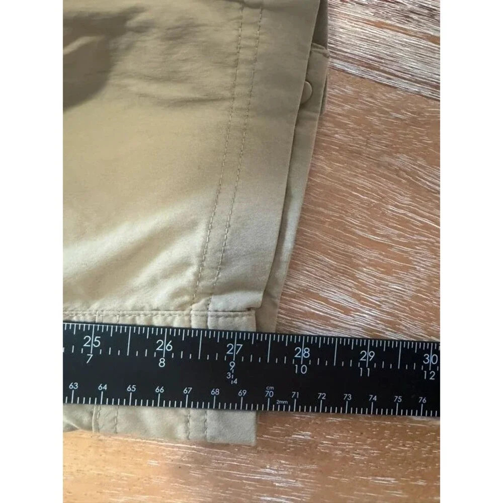 REI Co-op Sahara Convertible Pants Youth Boys Large 14-16 Zip Off Cargo Khaki